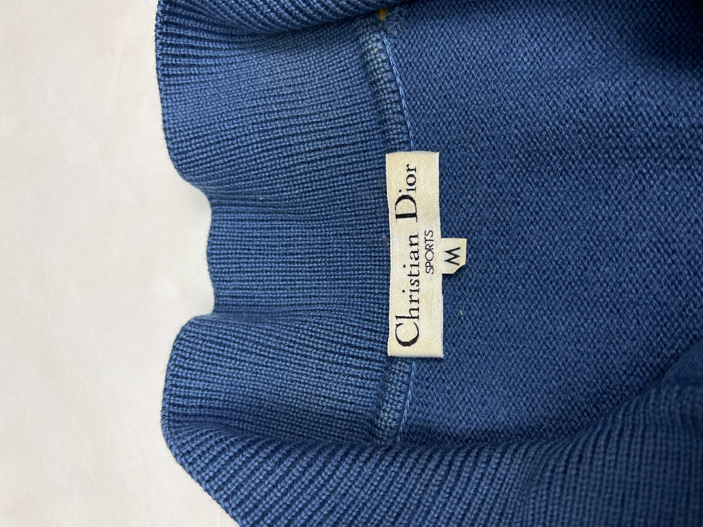Vintage Dior Sport Rugby Knit Pull Over
