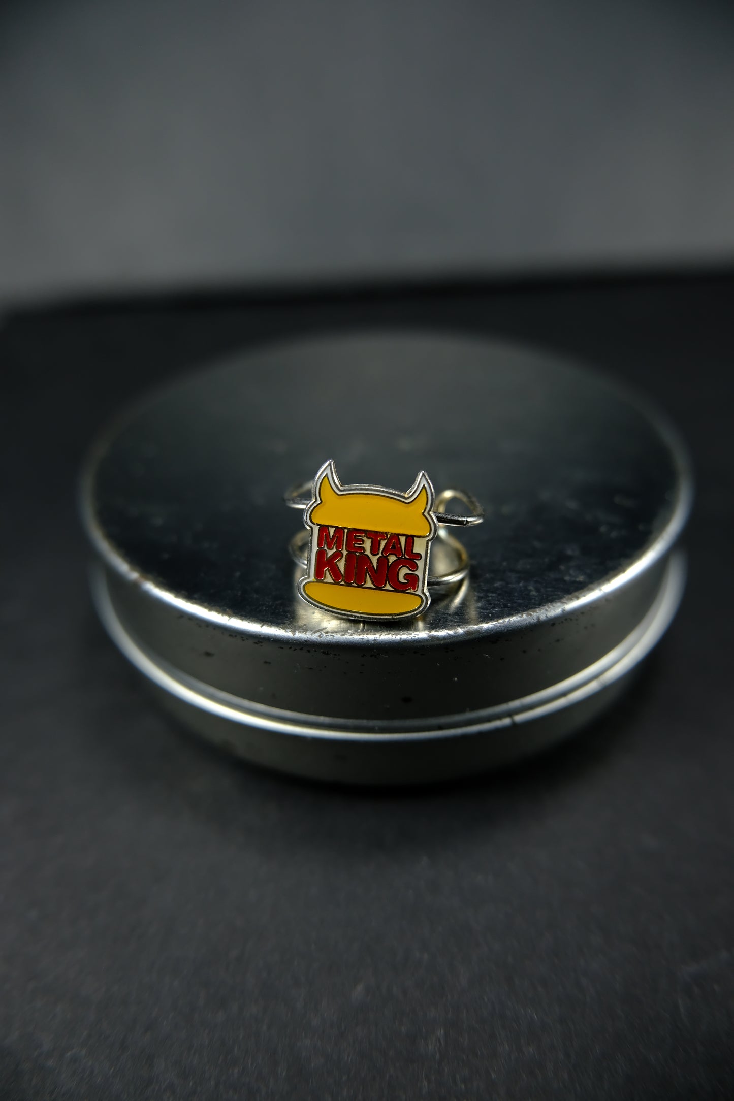 Hysteric Glamour Metal King Ring