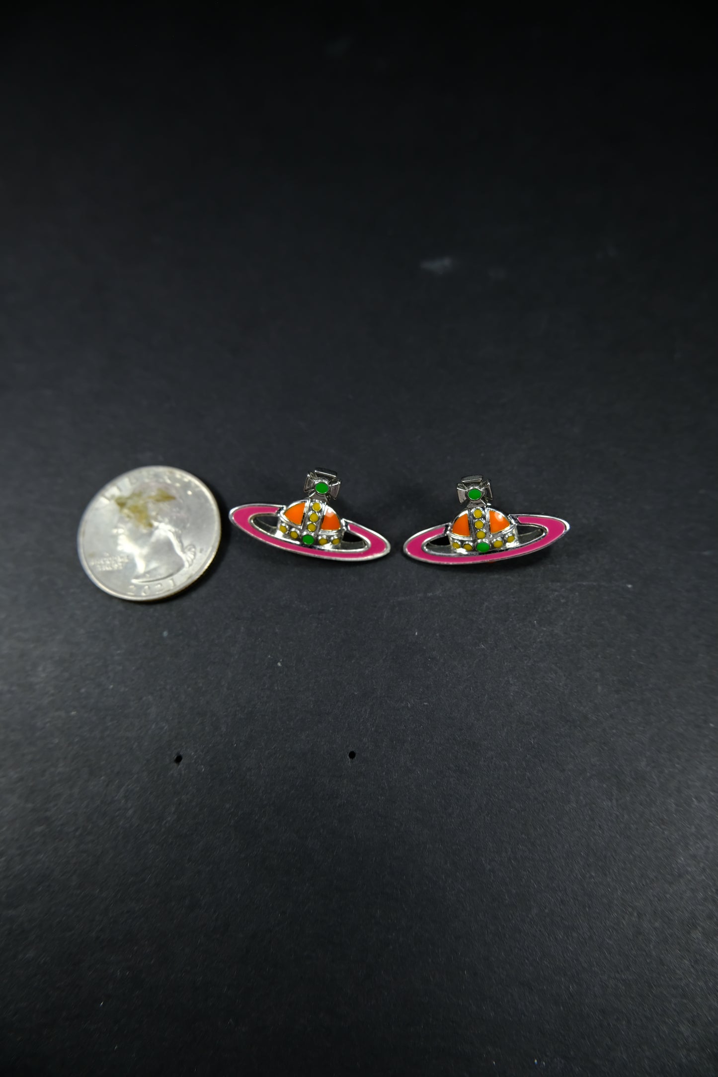 Vivienne Westwood Tropical Saturn Earrings