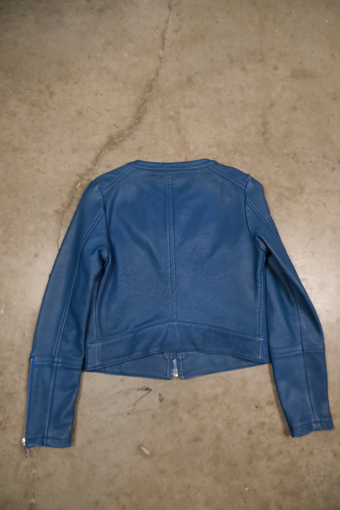 Vintage Avirex Moto Jacket (M)