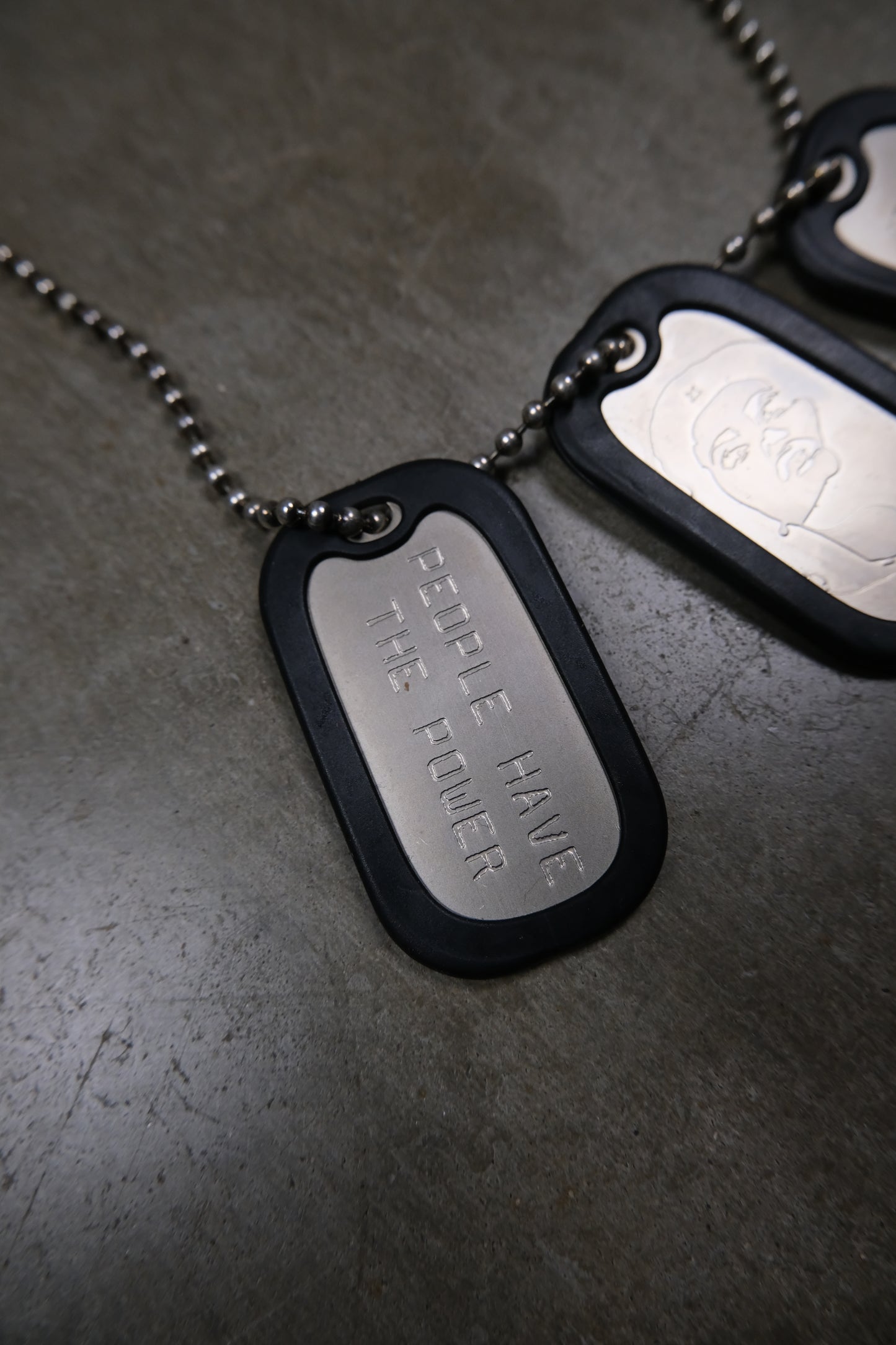 Hysteric Glamour Che Guevara Dog Tag Necklace
