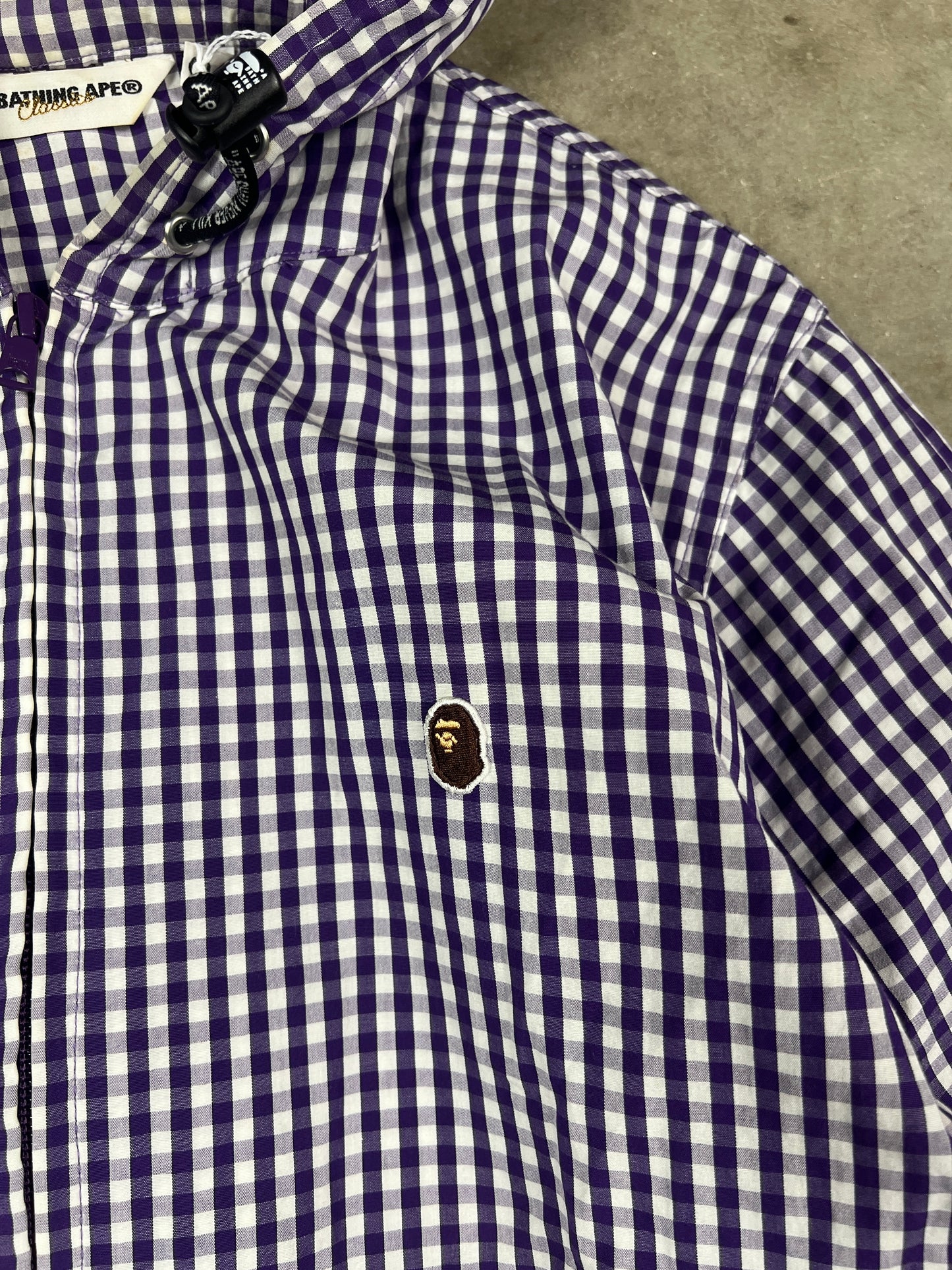 BAPE Purple Windbreaker