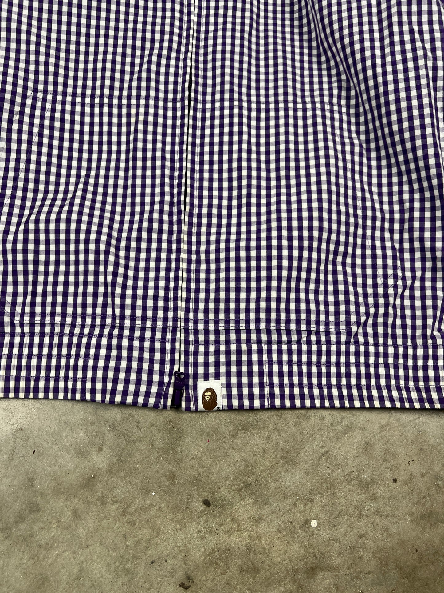 BAPE Purple Windbreaker