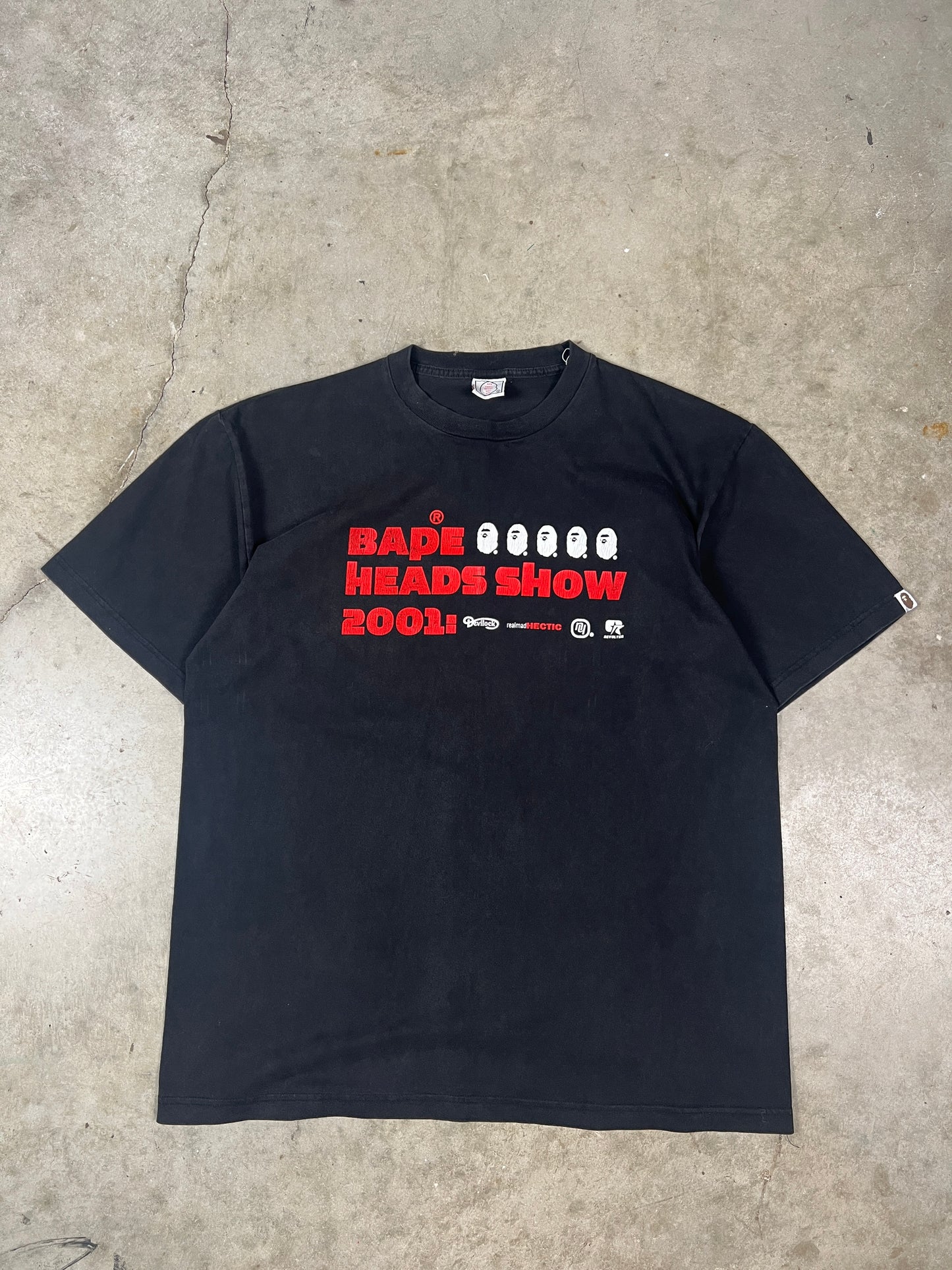 Bape 2001 Headshow T-Shirt (M)