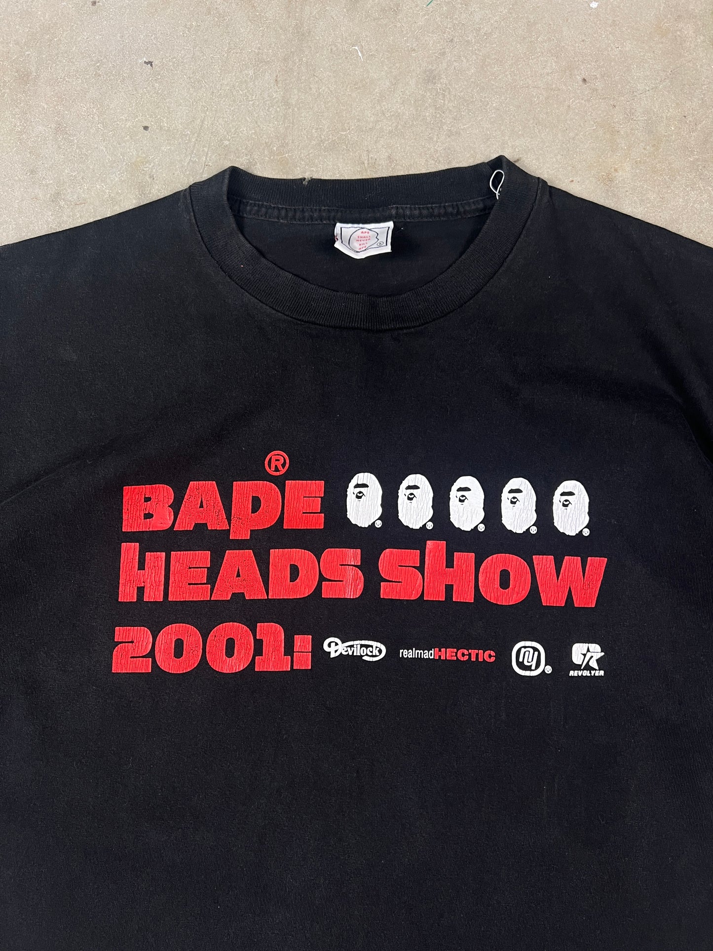 Bape 2001 Headshow T-Shirt (M)