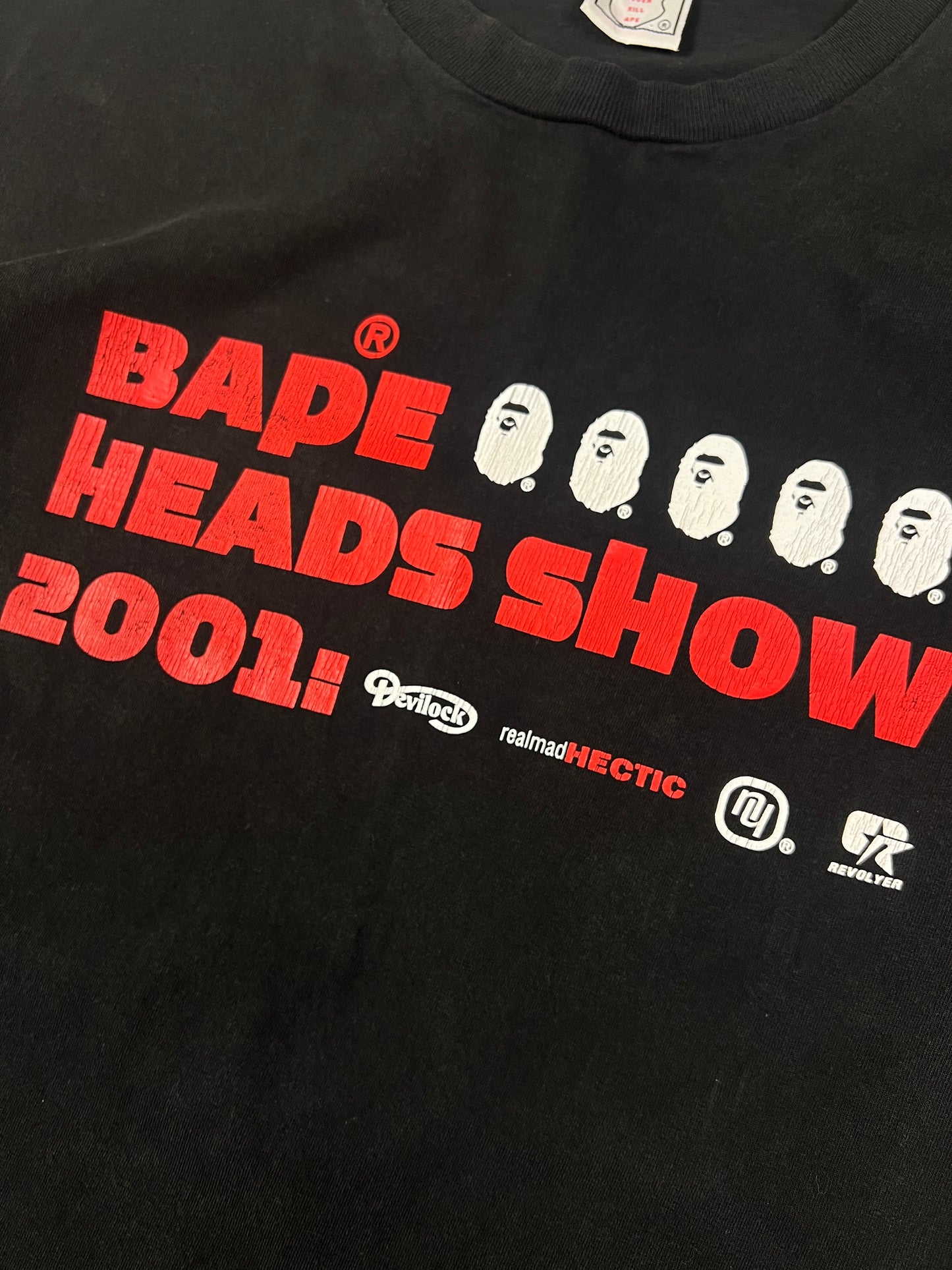 Bape 2001 Headshow T-Shirt (M)