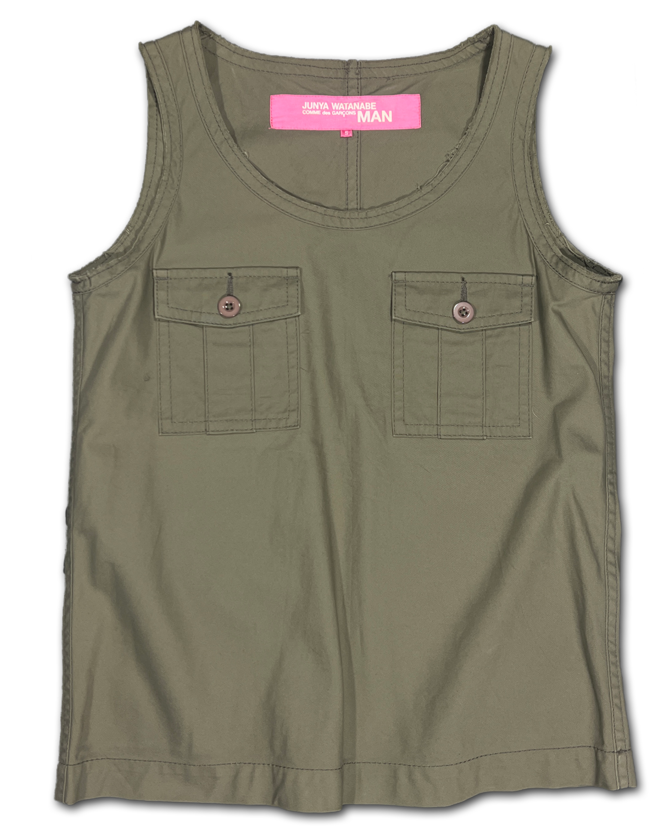 Junya Watanabe 2003 Military Tank Top