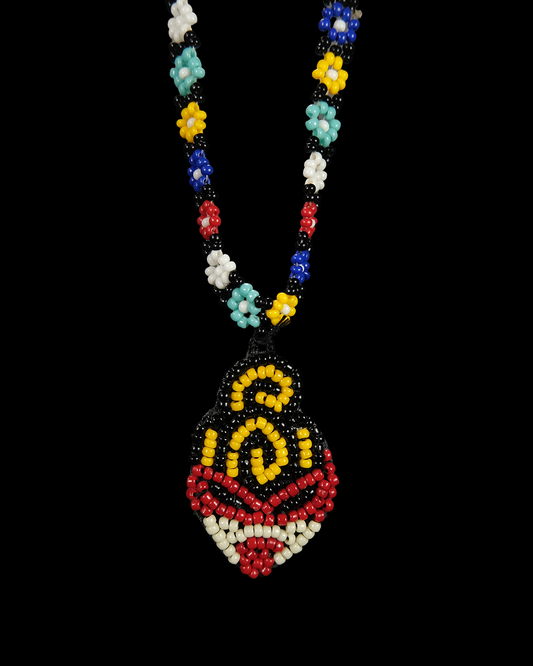 Hysteric Glamour Flower Bead Necklace