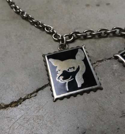 Vivienne Westwood Late 90s Stamp Necklace