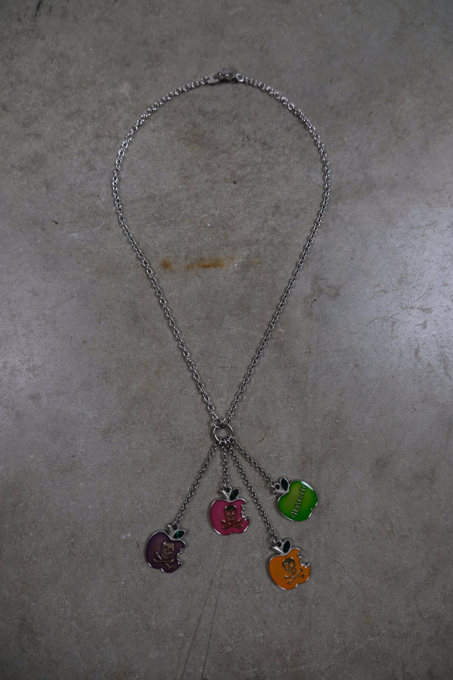 2000s Hysteric Glamour Candy Apple Charm Necklace