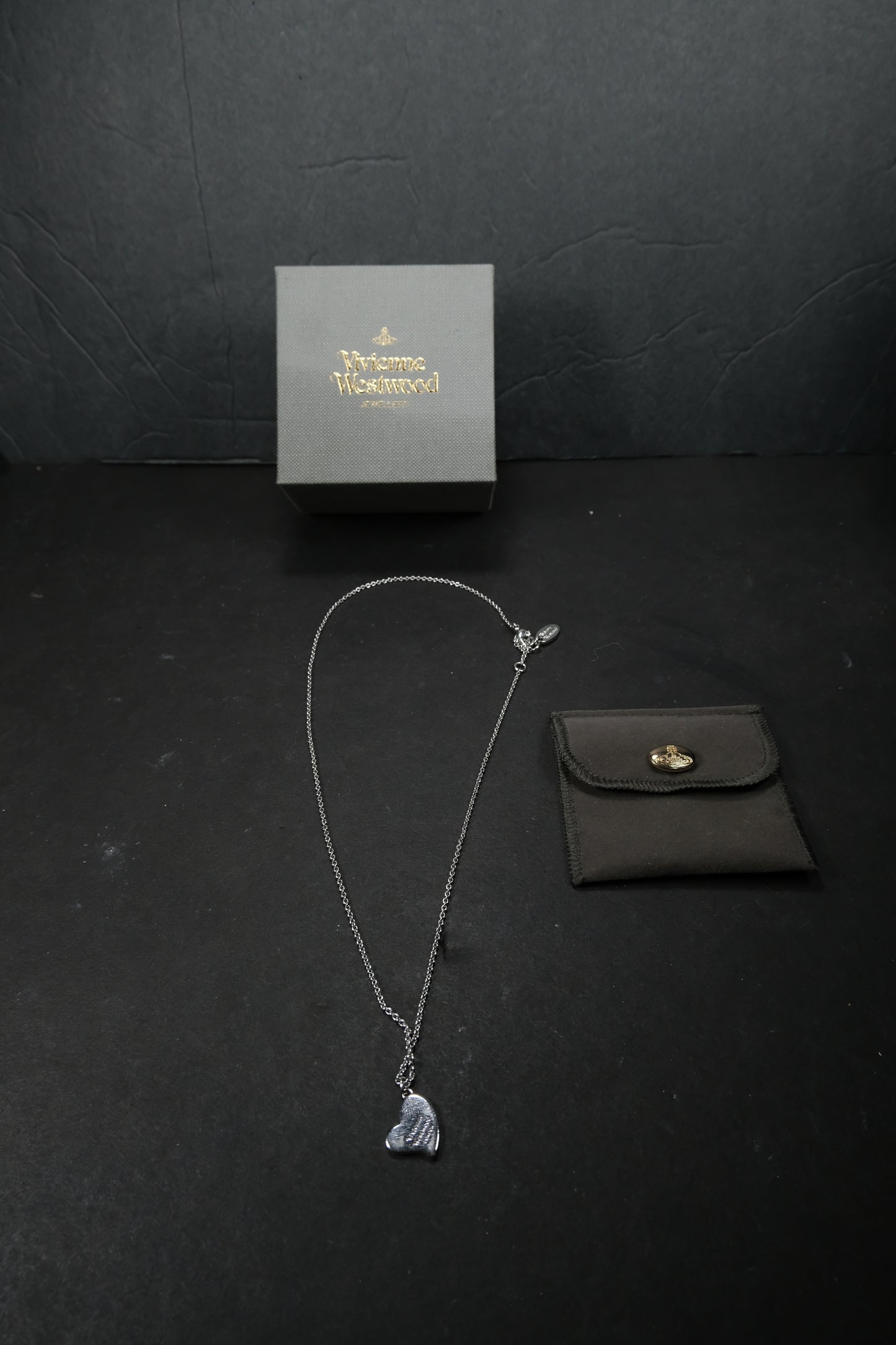 Vivienne Westwood 2012 Pink Heart Necklace