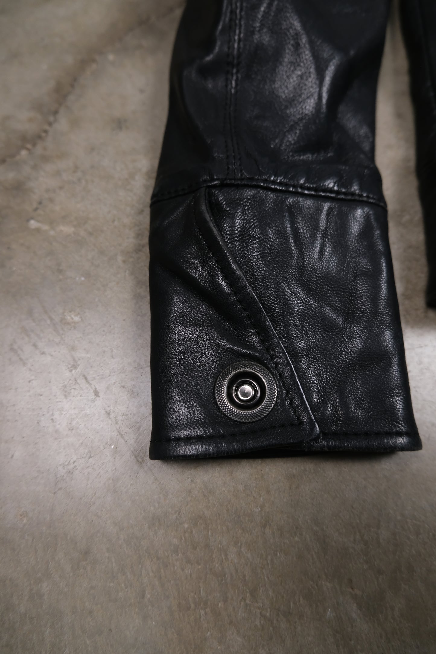 Avirex Rex Hooded Leather Jacket