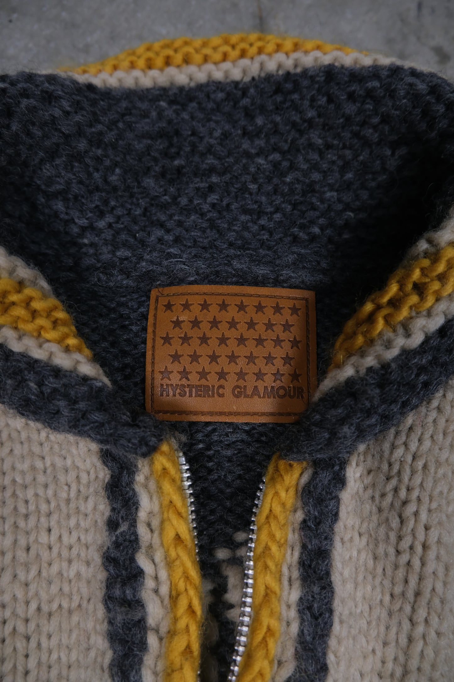 Hysteric Glamour Wool Star Cardigan