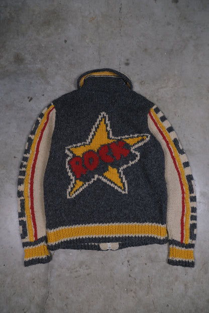 Hysteric Glamour Wool Star Cardigan