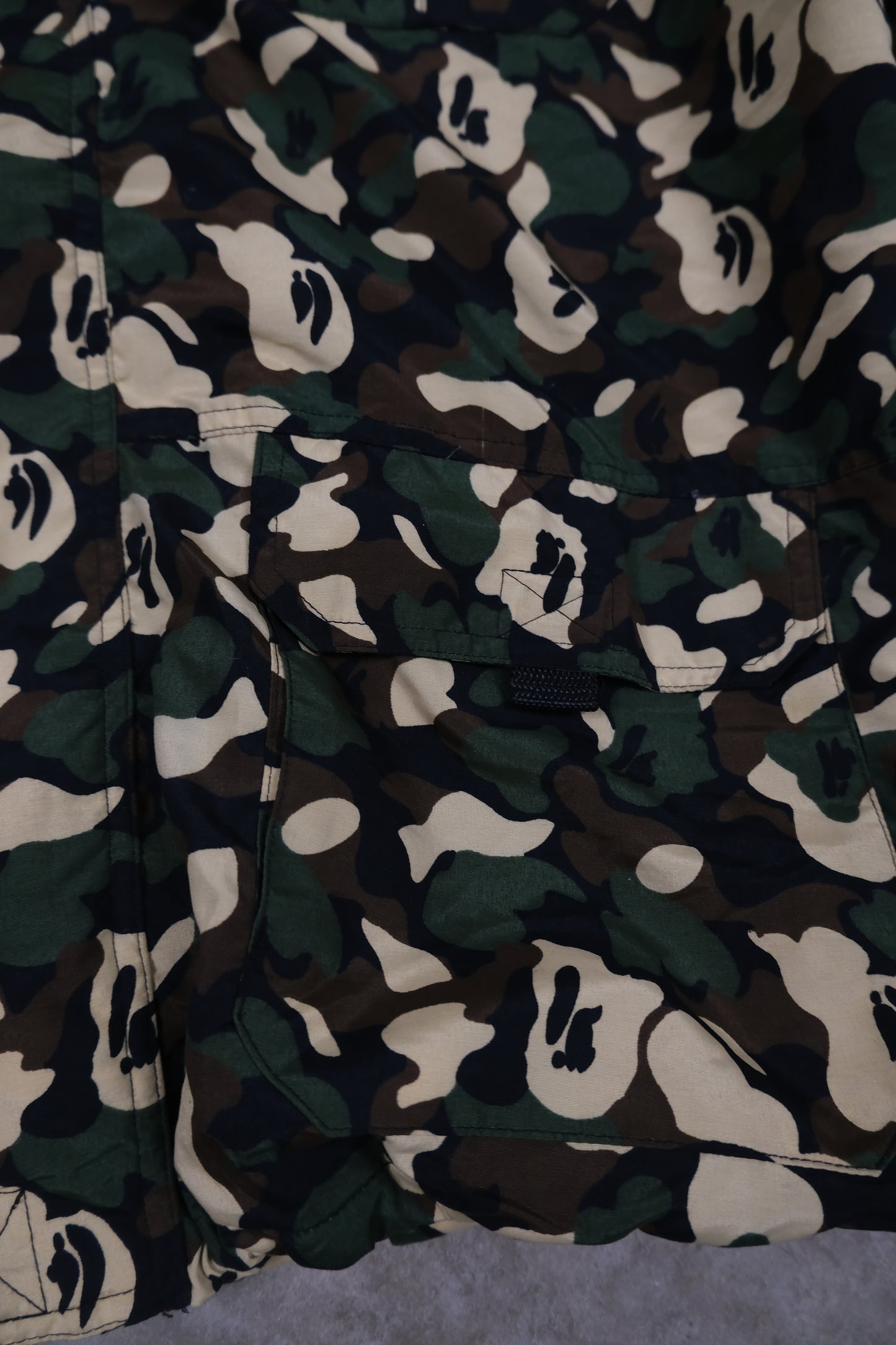 90s BAPE Tactical Camo Jacket