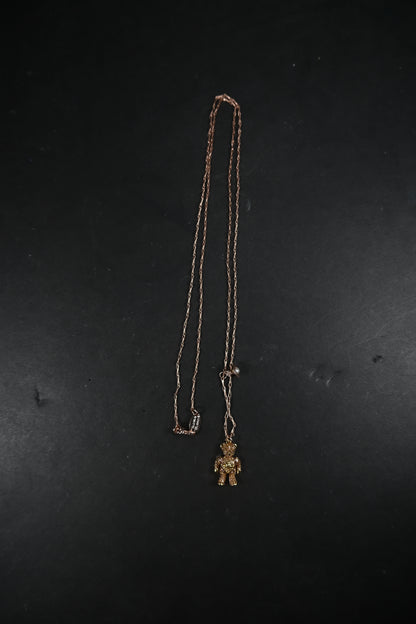 Vivienne Westwood Rose Gold Bear Necklace