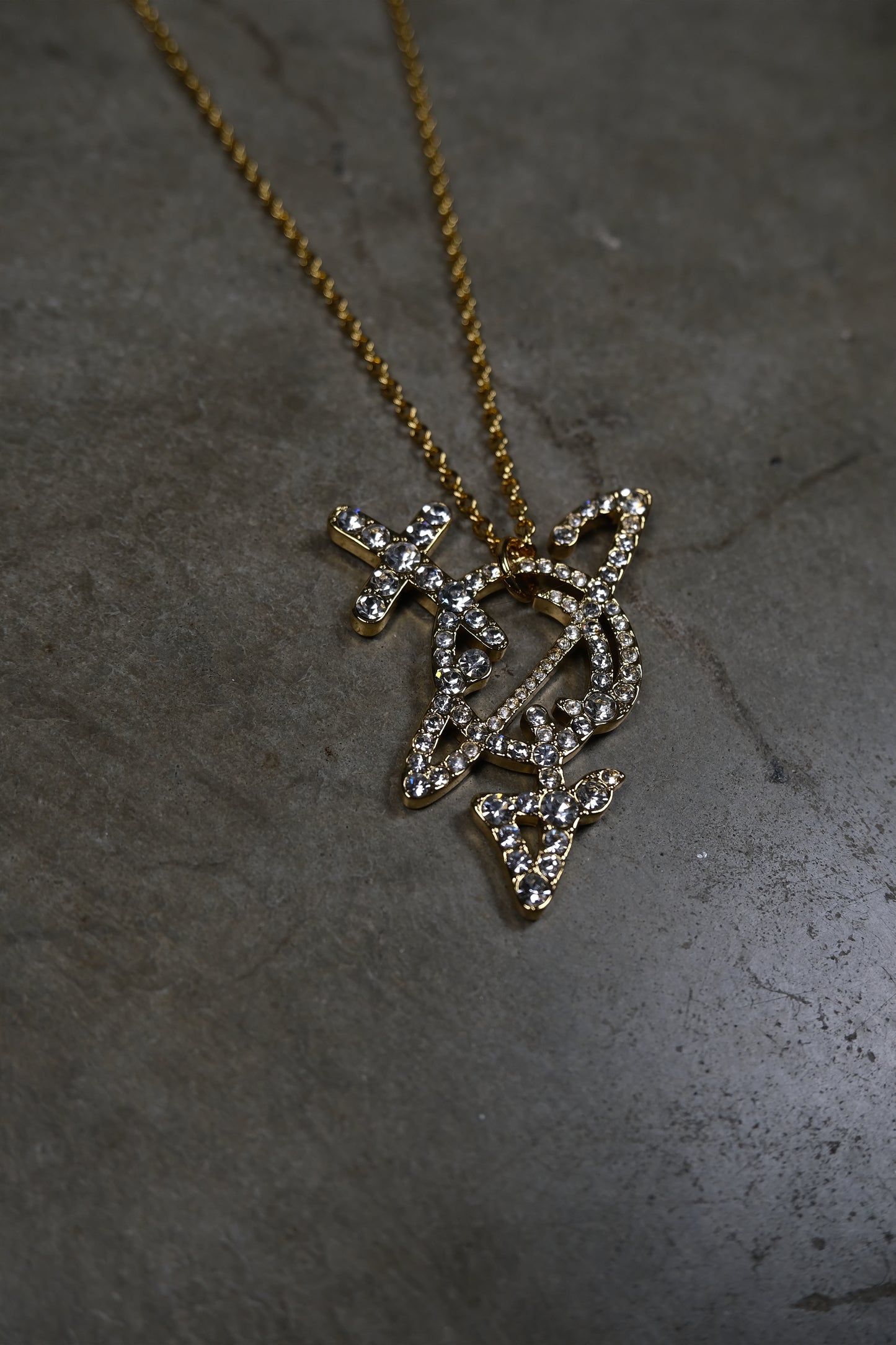 Vivienne Westwood Gold Outline Necklace