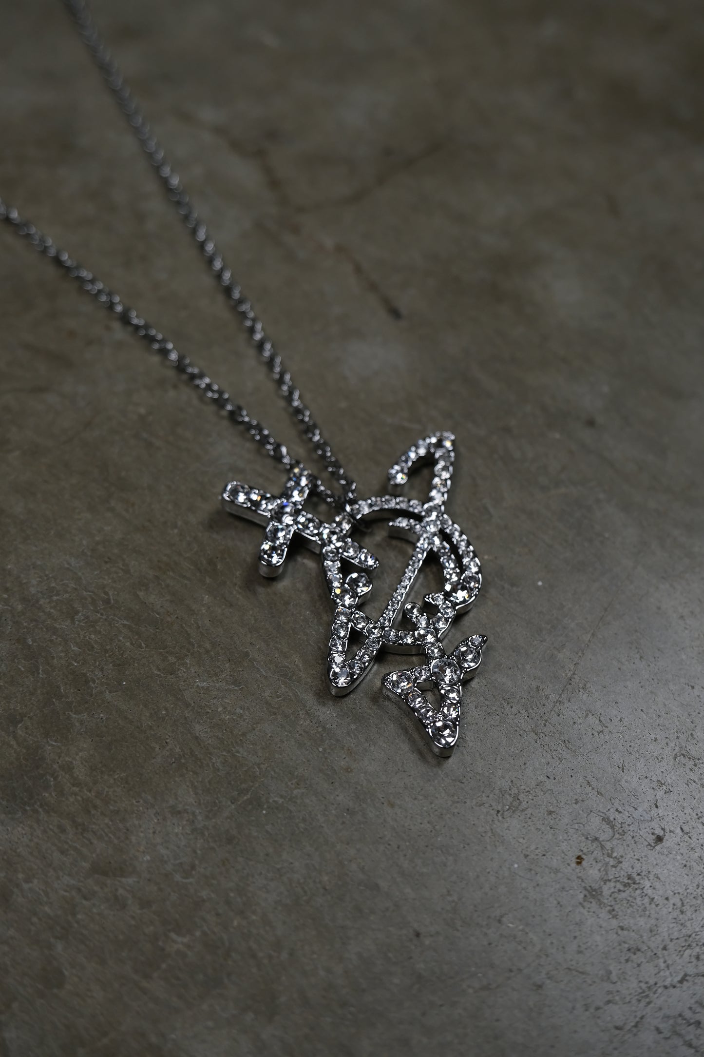 Vivienne Westwood Silver Outline Necklace