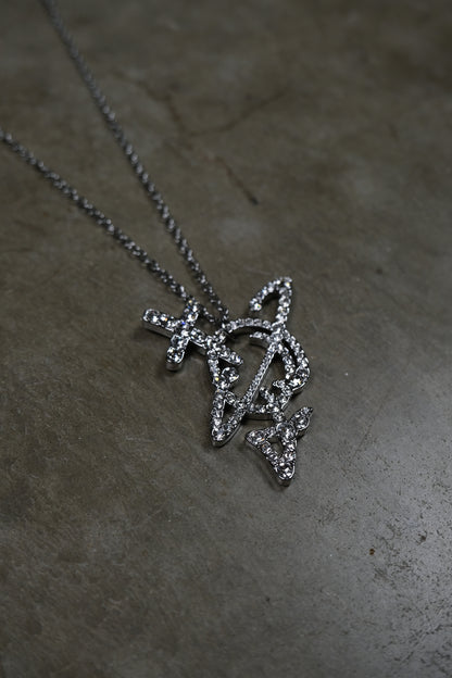 Vivienne Westwood Silver Outline Necklace