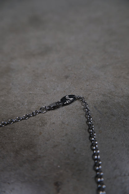 Vivienne Westwood Silver Outline Necklace