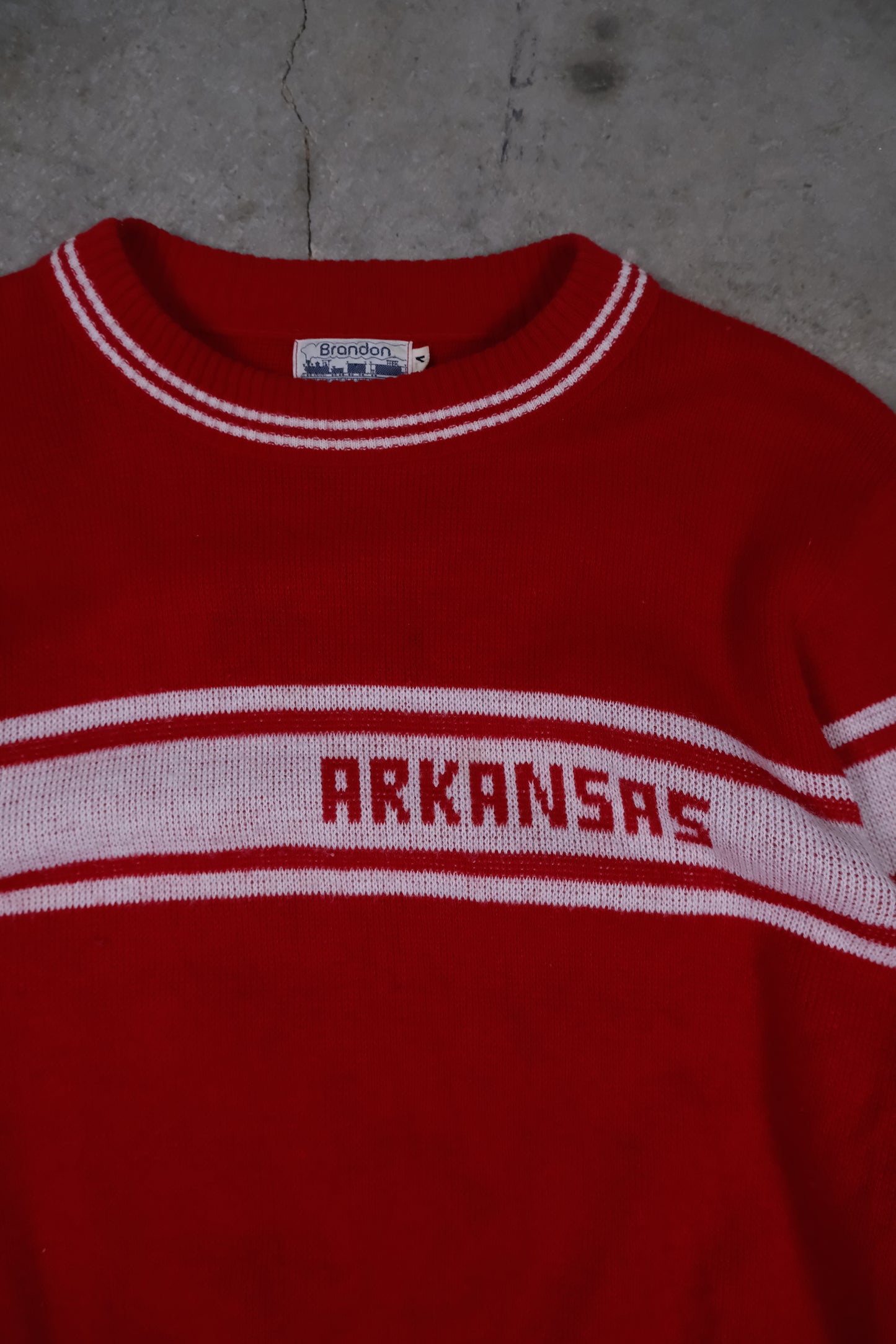 1980s Vintage Arkansas Knit