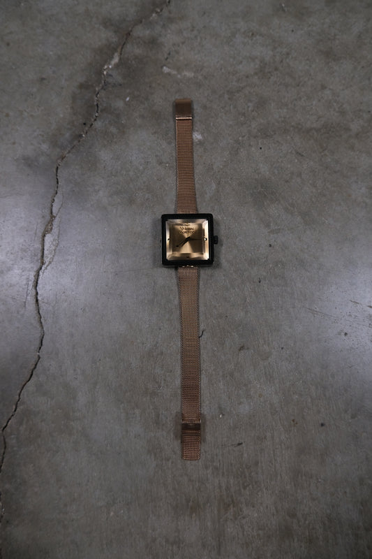 Vivienne Westwood Golden Sqaure Watch