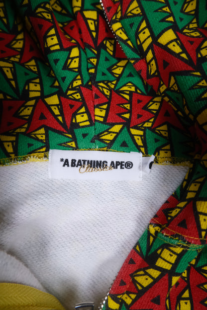 BAPE Rasta Full Zip Hoodie