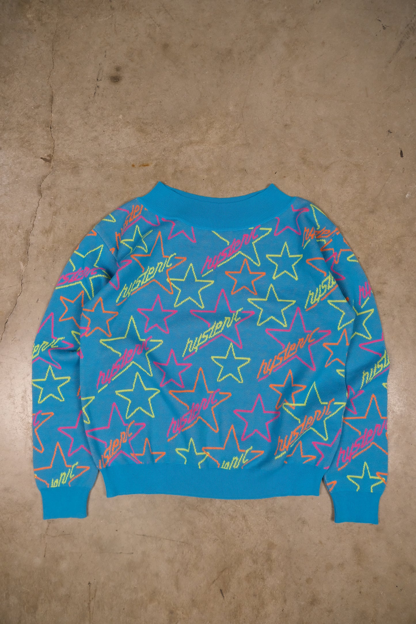 Hysteric Glamour Blue Star Knit