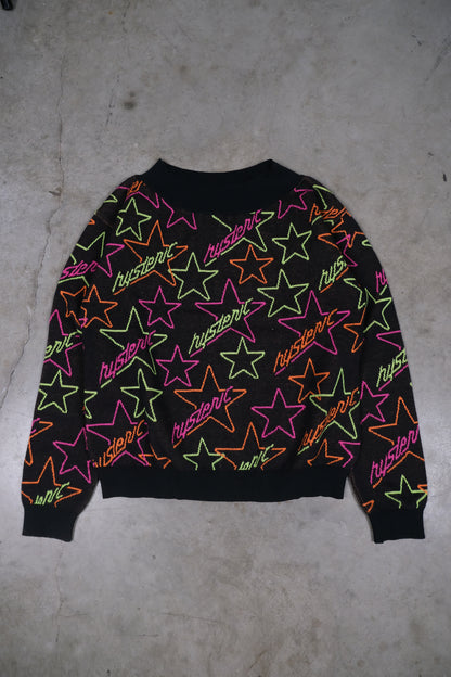 Hysteric Glamour Black Star Knit