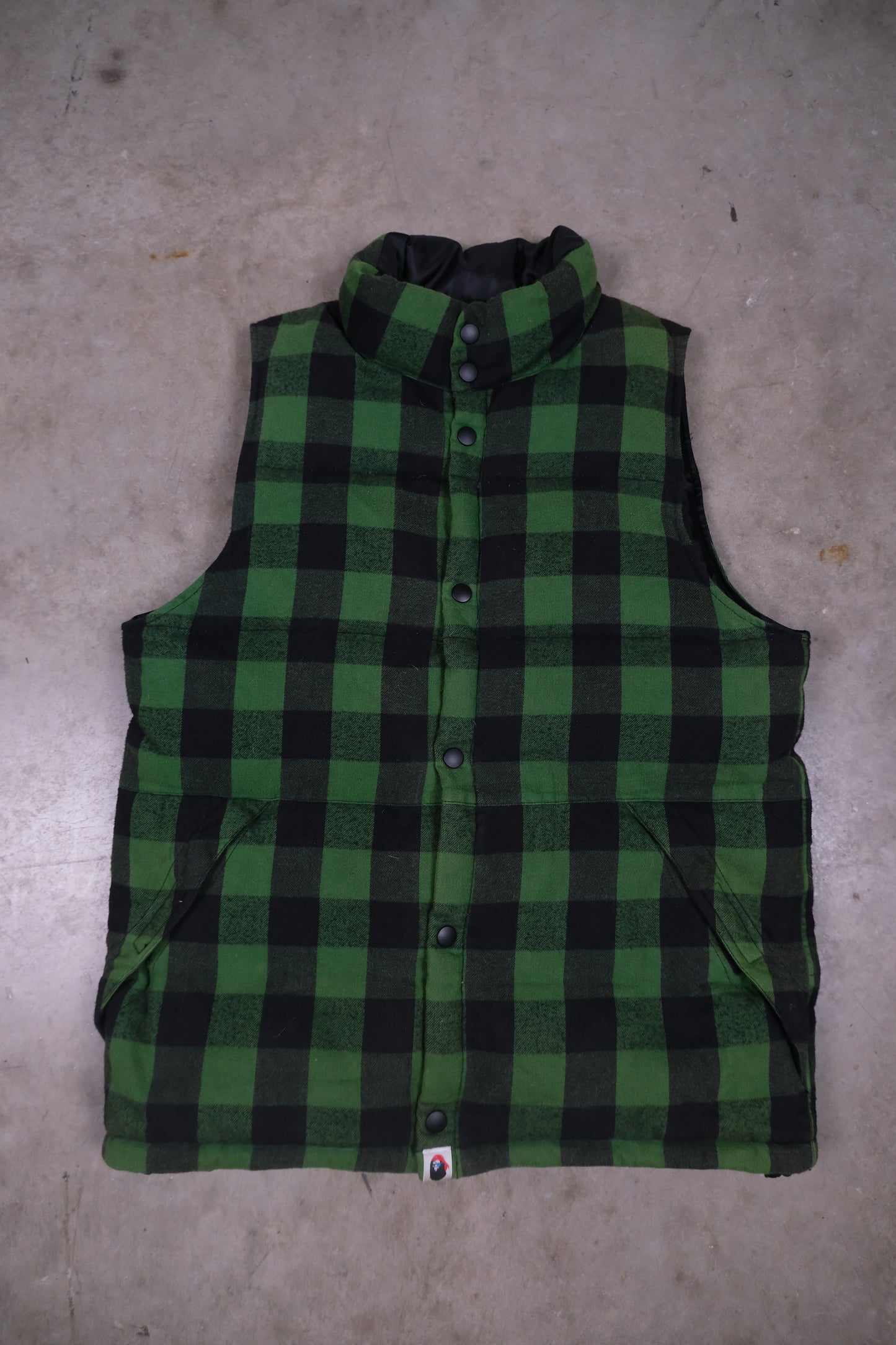 BAPE Down Lumber Vest