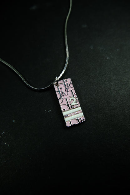 Dior Trotter Necklace in Pink