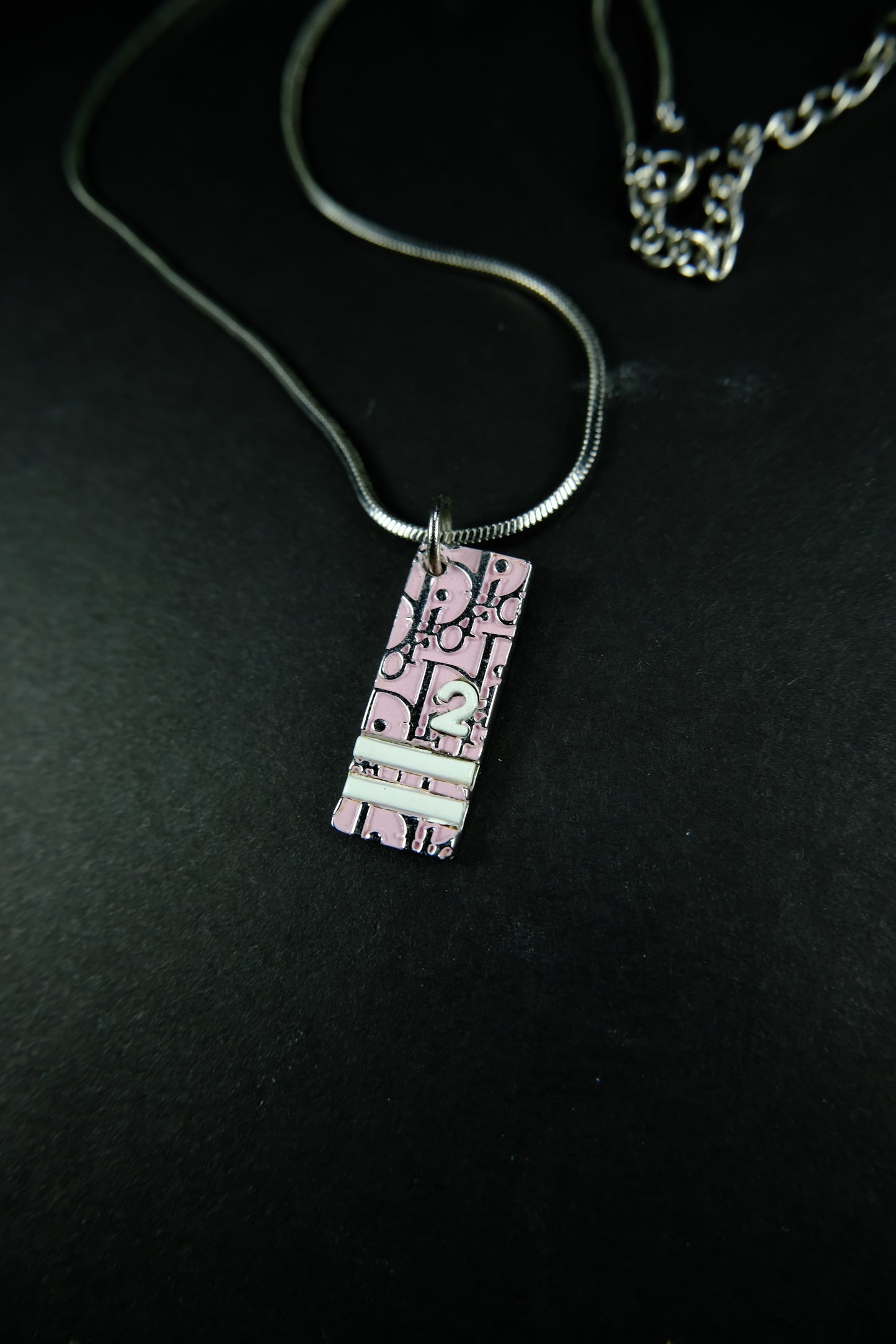 Dior Trotter Necklace in Pink
