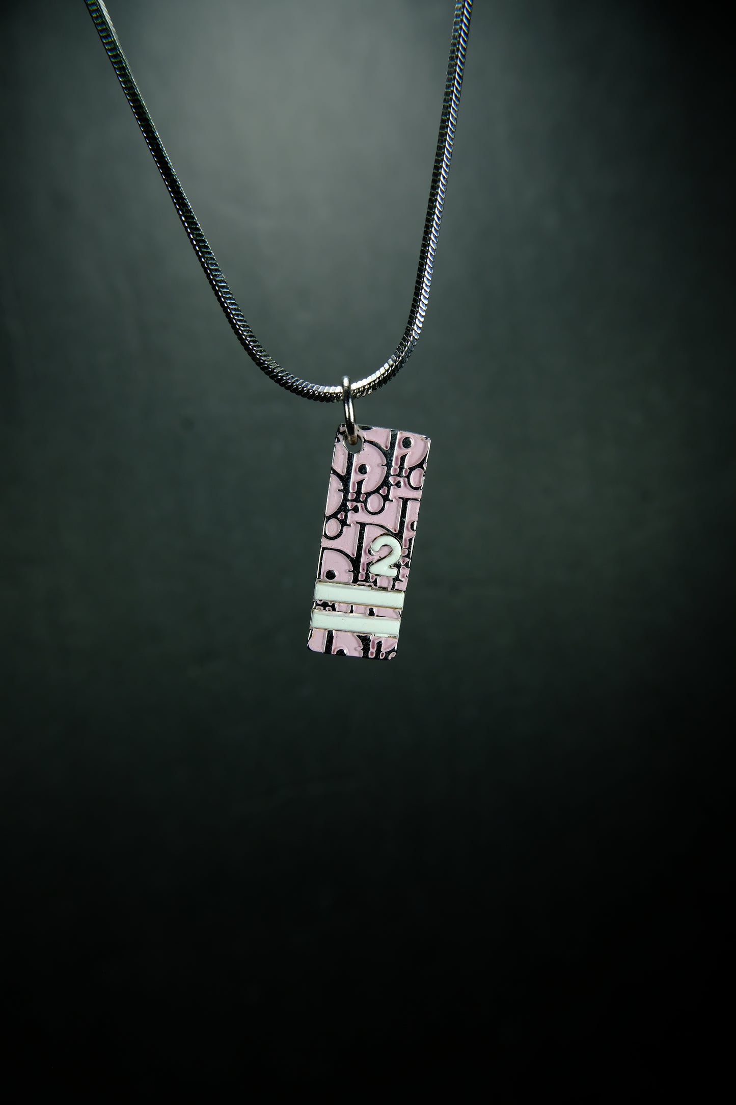 Dior Trotter Necklace in Pink