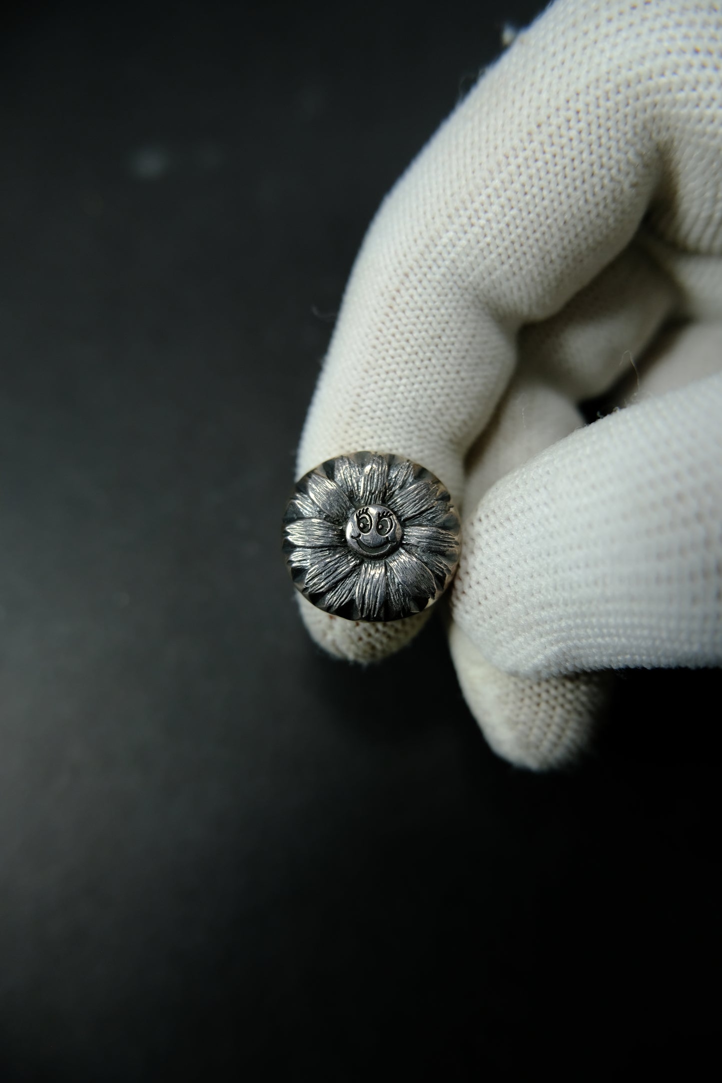 Hysteric Glamour Silver Flower Ring