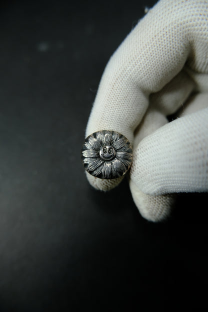 Hysteric Glamour Silver Flower Ring