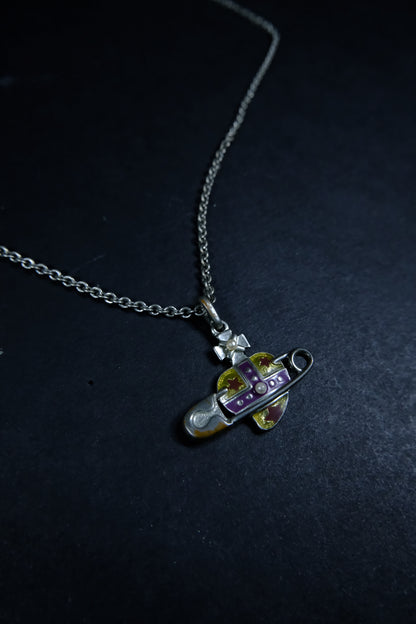 Vivienne Westwood Heart Pin Necklace