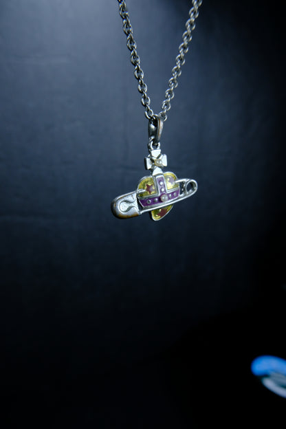 Vivienne Westwood Heart Pin Necklace