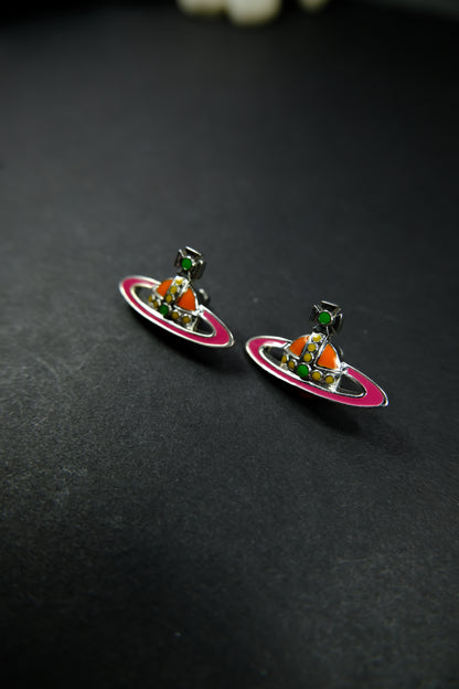Vivienne Westwood Tropical Saturn Earrings