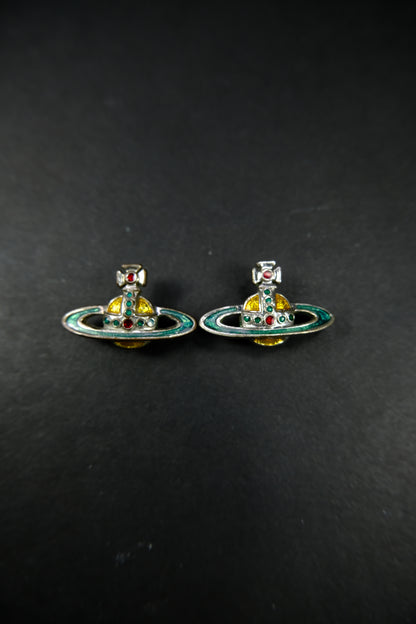 Vivienne Westwood Classic Saturn Earrings