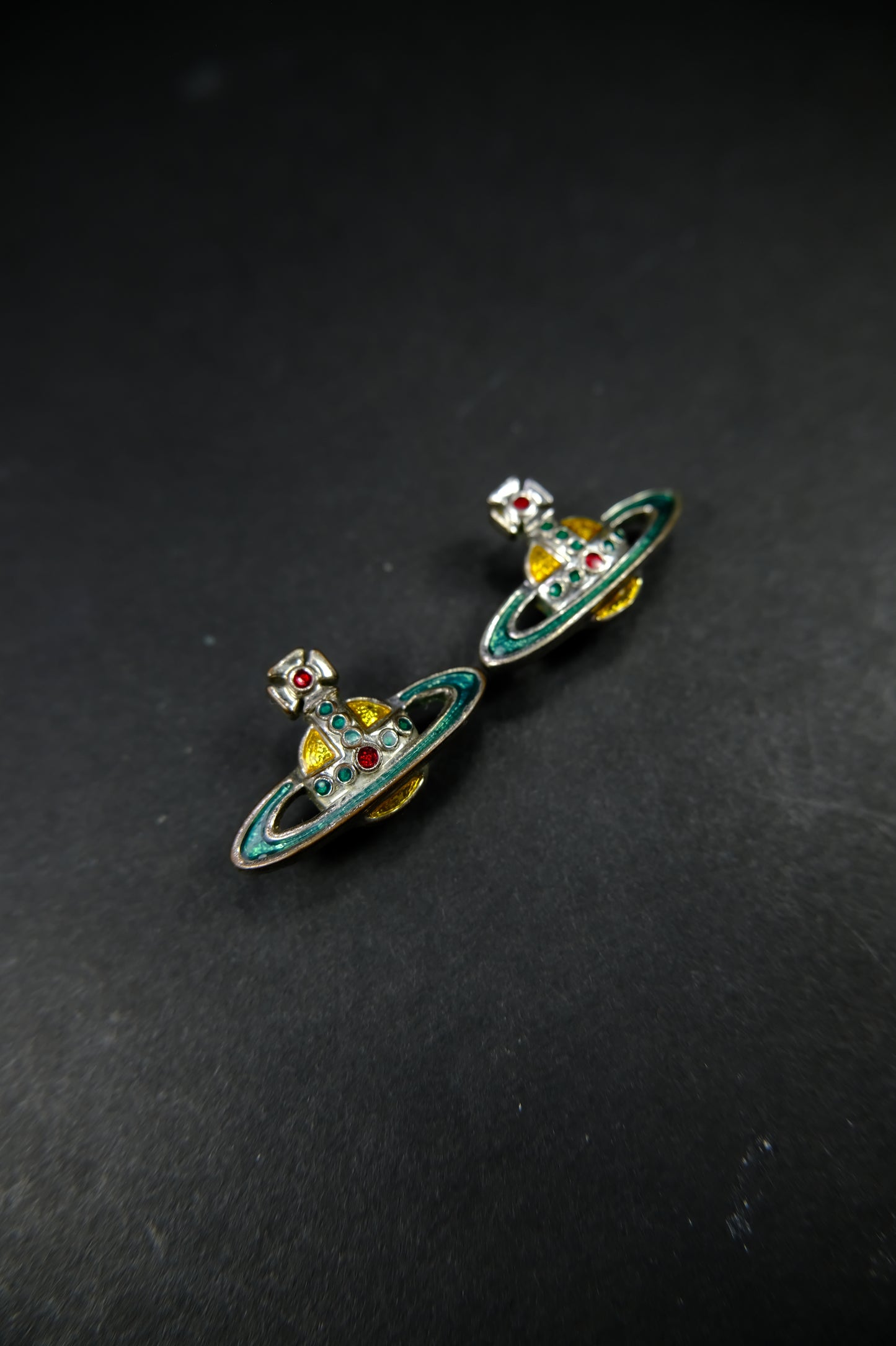 Vivienne Westwood Classic Saturn Earrings