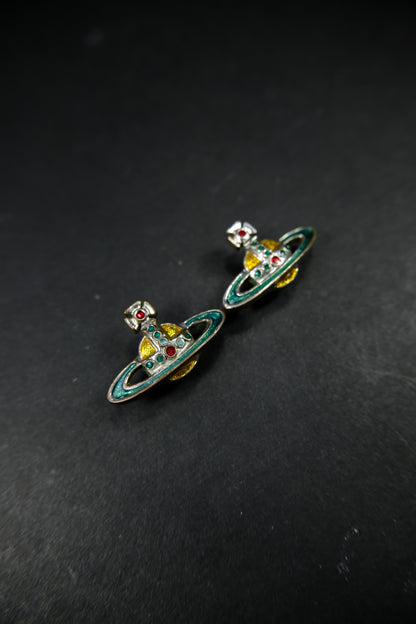 Vivienne Westwood Classic Saturn Earrings