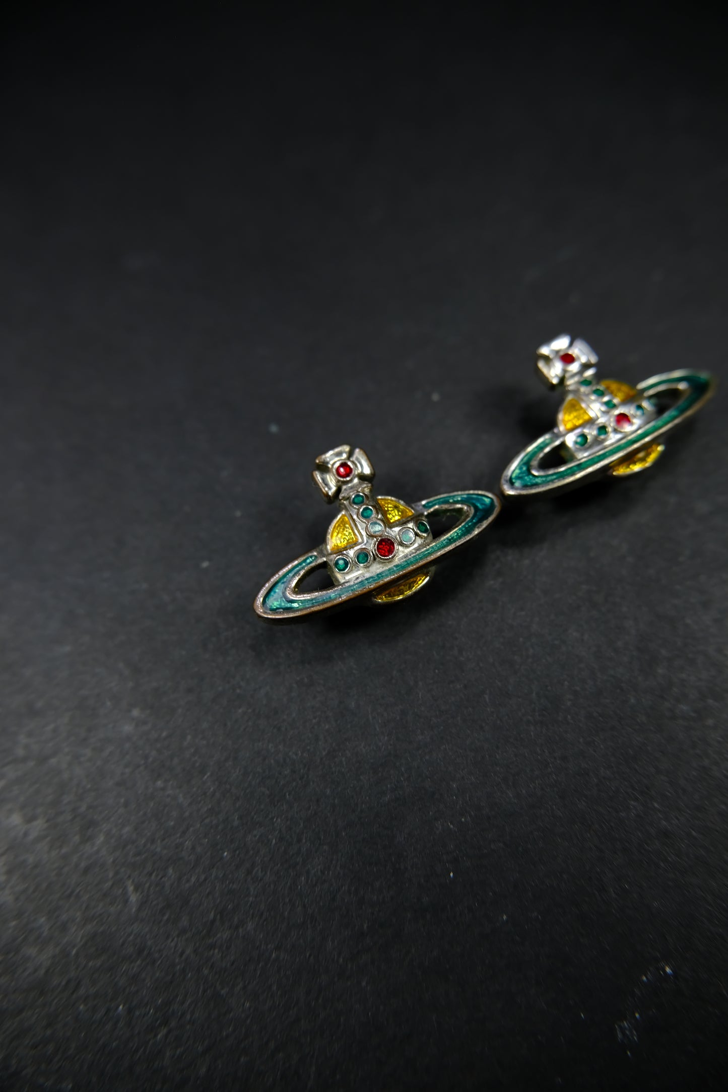 Vivienne Westwood Classic Saturn Earrings