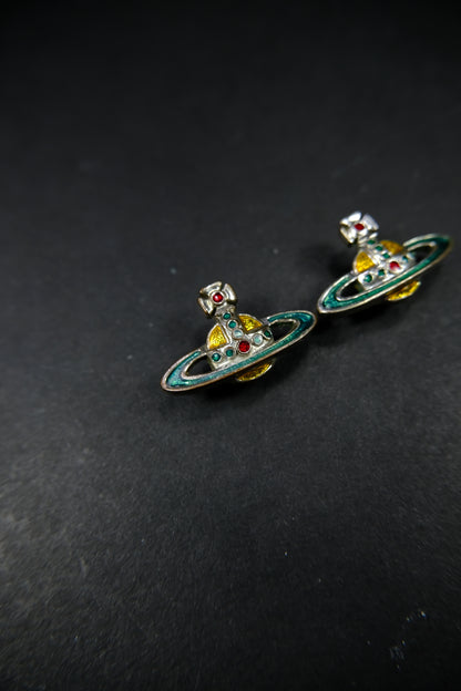 Vivienne Westwood Classic Saturn Earrings