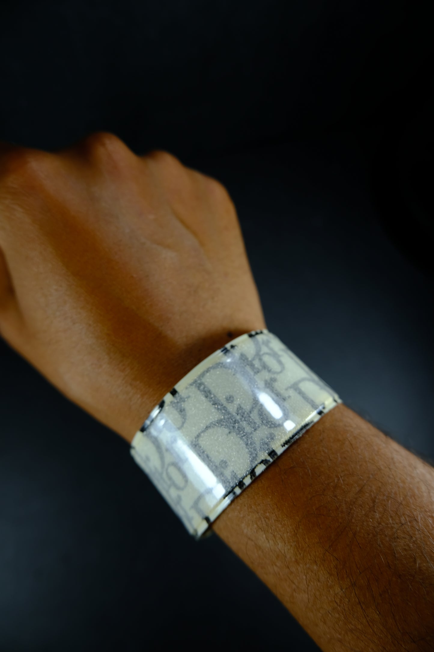Dior Diorrisimo WHITE Slap Bracelet