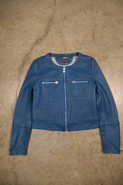 Vintage Avirex Moto Jacket (M)