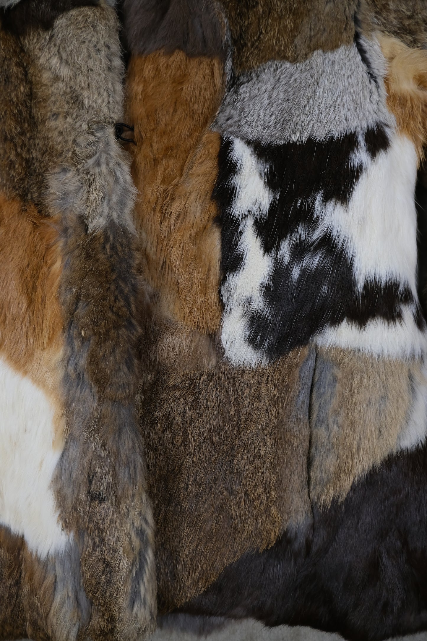 Vintage 1950s 1/1 Patch Fur Jacket