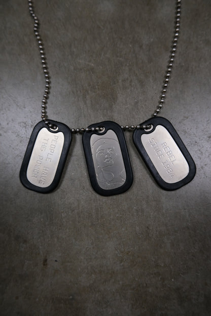 Hysteric Glamour Che Guevara Dog Tag Necklace