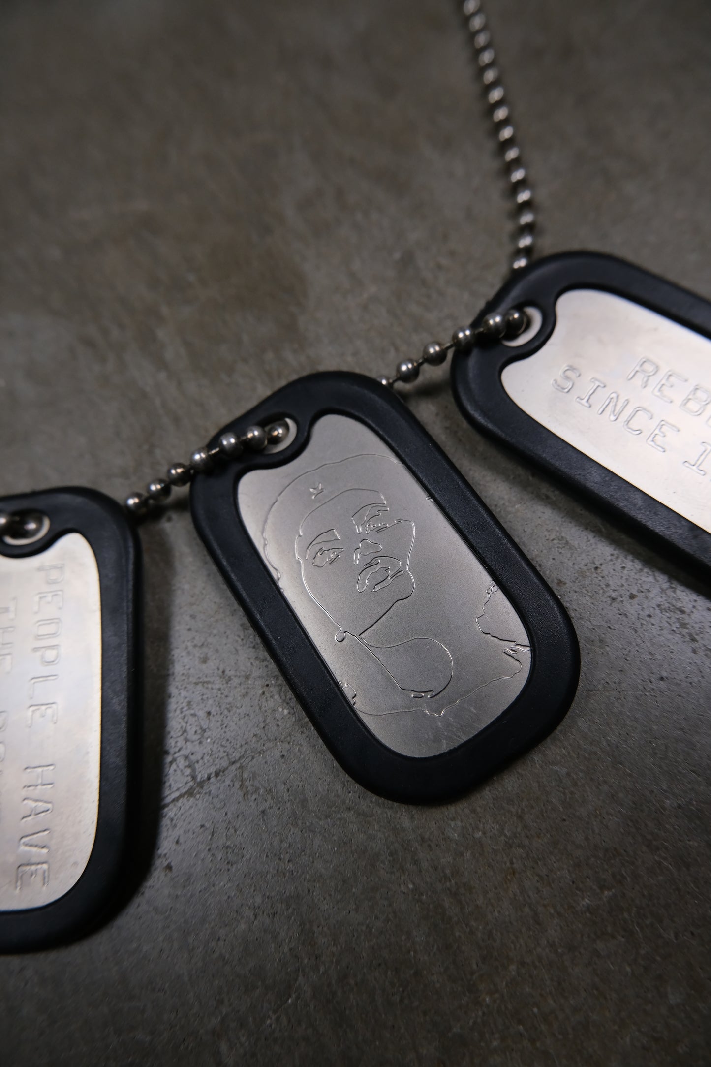 Hysteric Glamour Che Guevara Dog Tag Necklace
