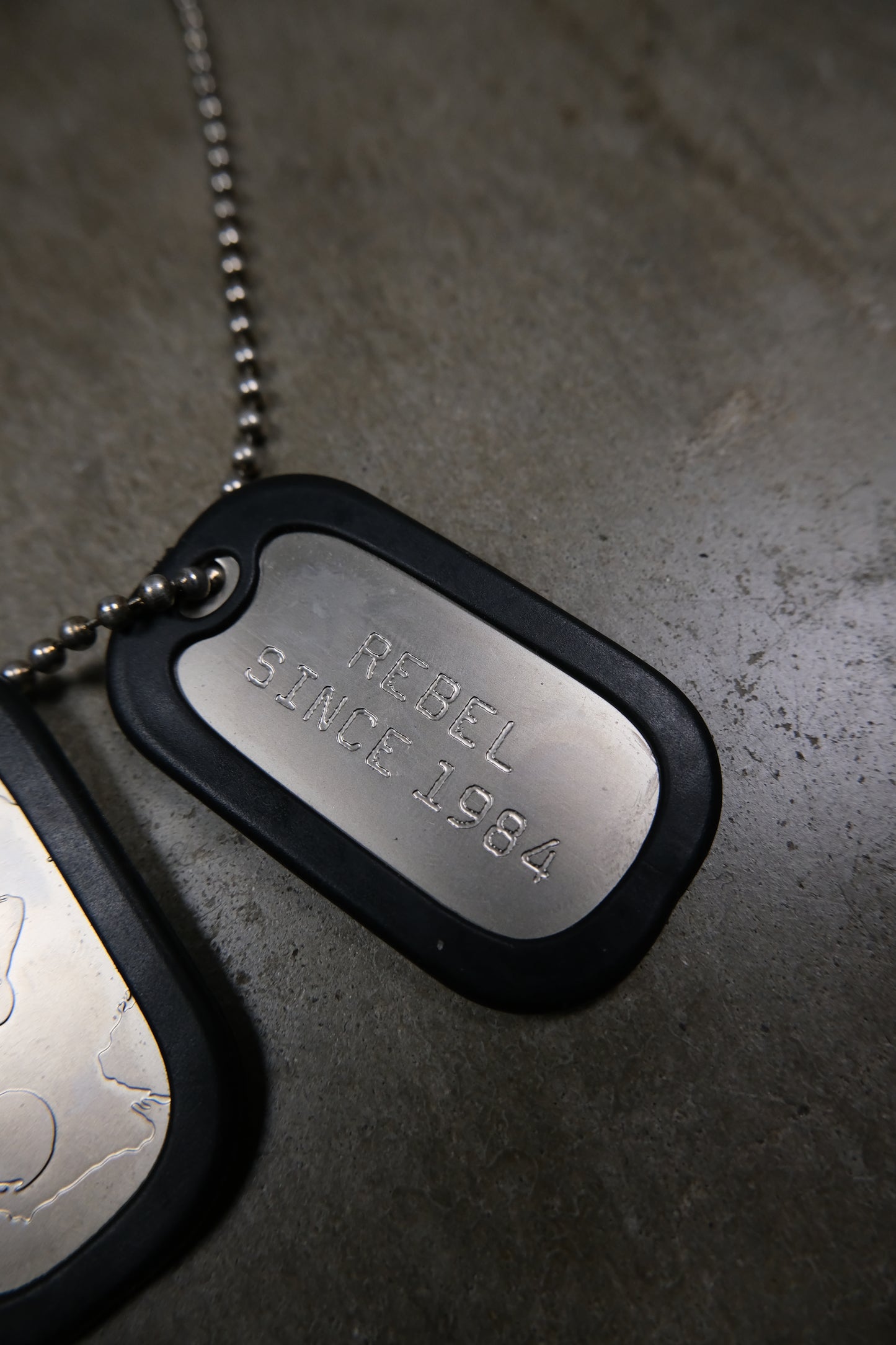Hysteric Glamour Che Guevara Dog Tag Necklace