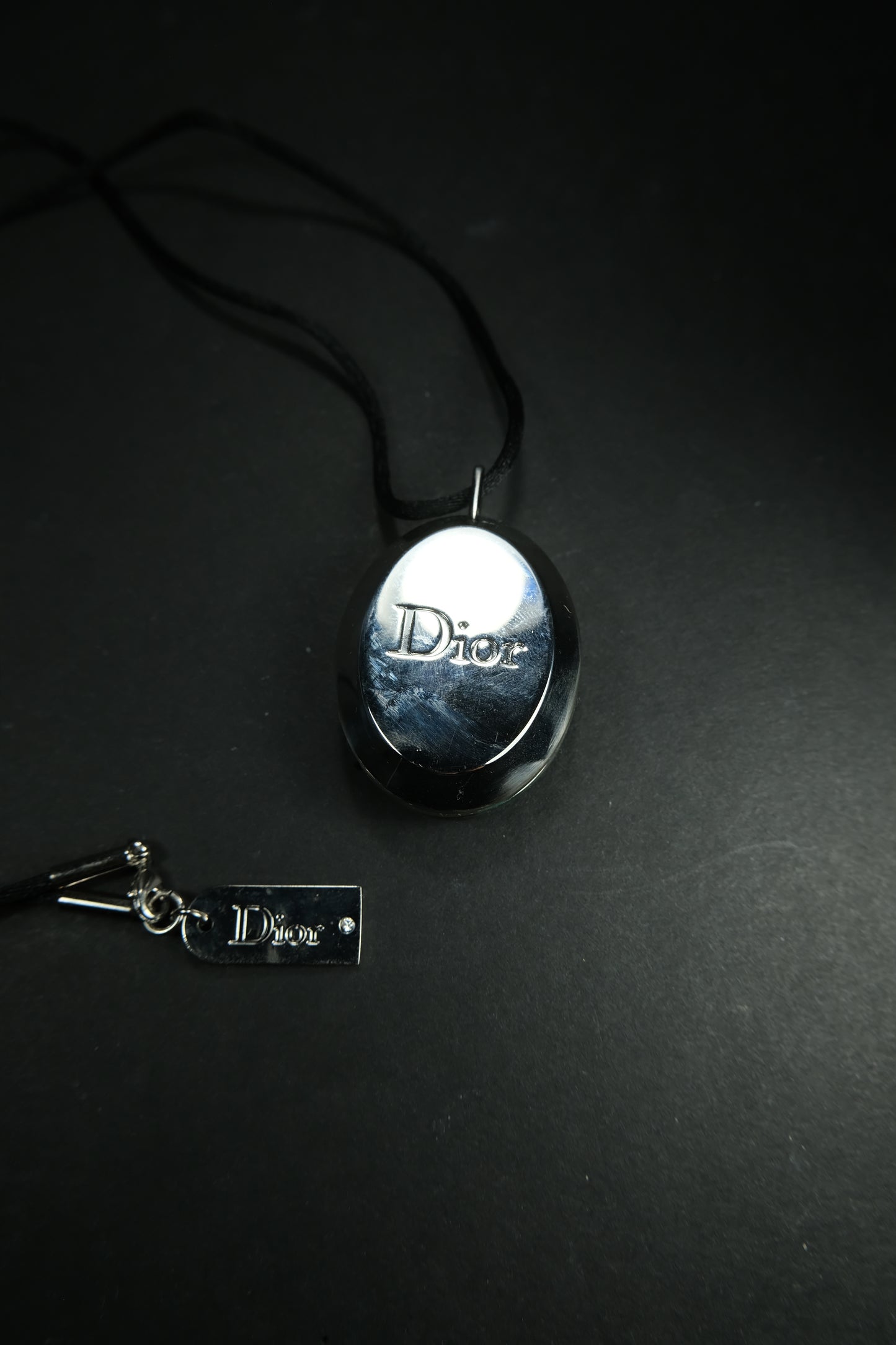 Dior Limited Edition Cristal Boreal Oval Lip Gloss Pendant